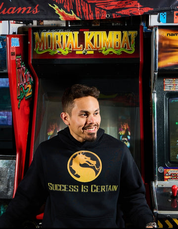 We're All Heroes-Mortal Kombat Theme Heavyweight Fleece Hoodie