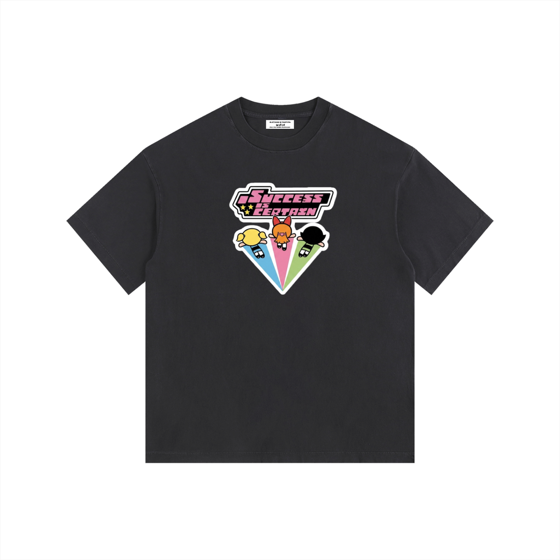 We're All Heroes- Powerpuff Vintage Oversized T-Shirt