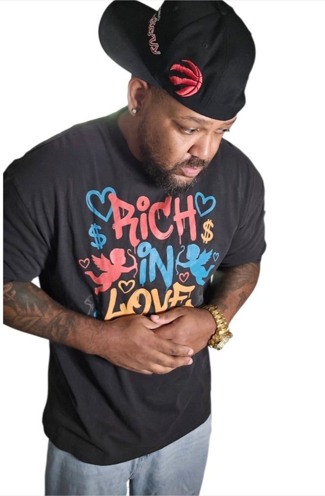Rich In Love- Vintage Oversized T-Shirt