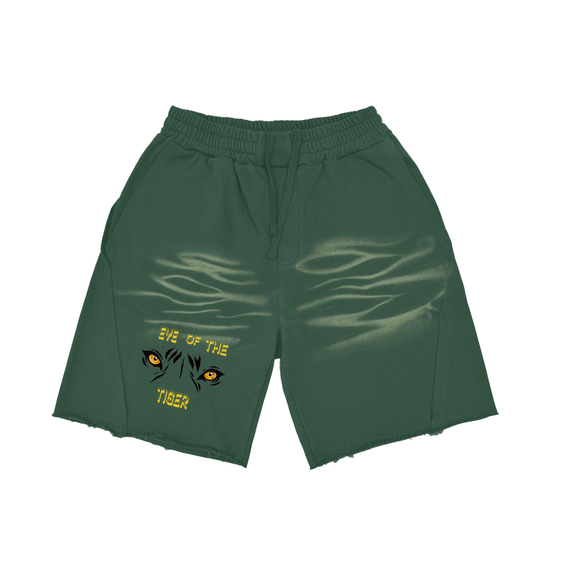 Eye of the Tiger - Vintage  Distressed Shorts