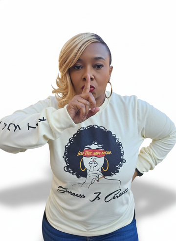 Less Talk, More Action Long Sleeve T-Shirt – Motivational Unisex Tee