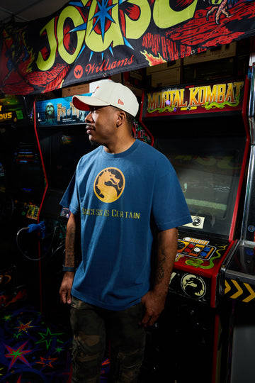 We're All Heroes-Kombat Vintage Oversized T-Shirt