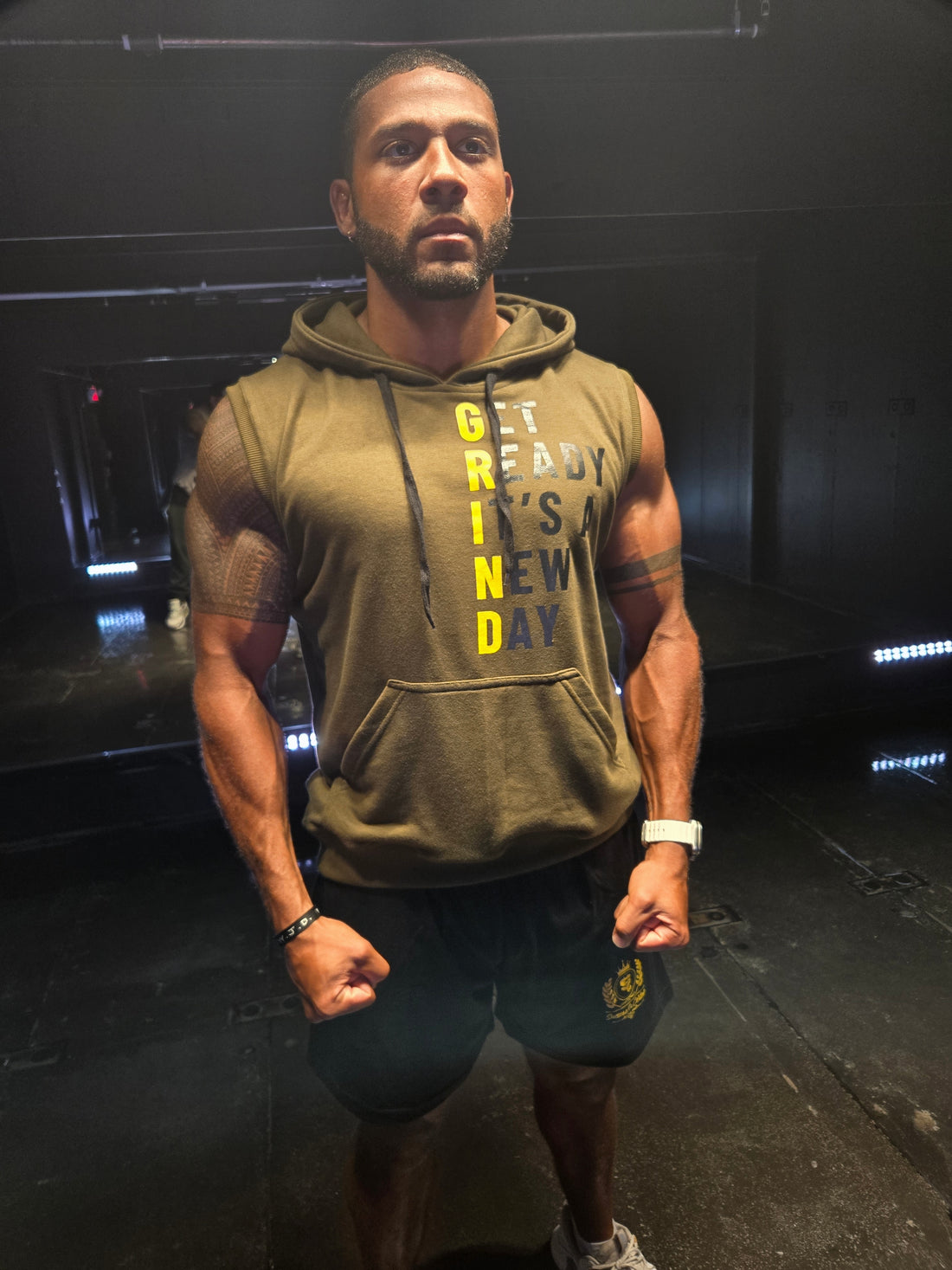GRINDTIME Sleeveless Hoodie